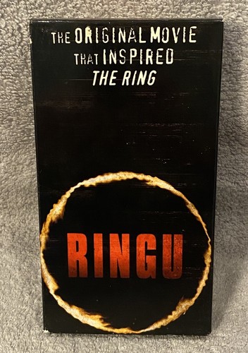 Ringu (VHS, 2003) Japanese Horror English Subtitles Hollywood Video HTF RARE