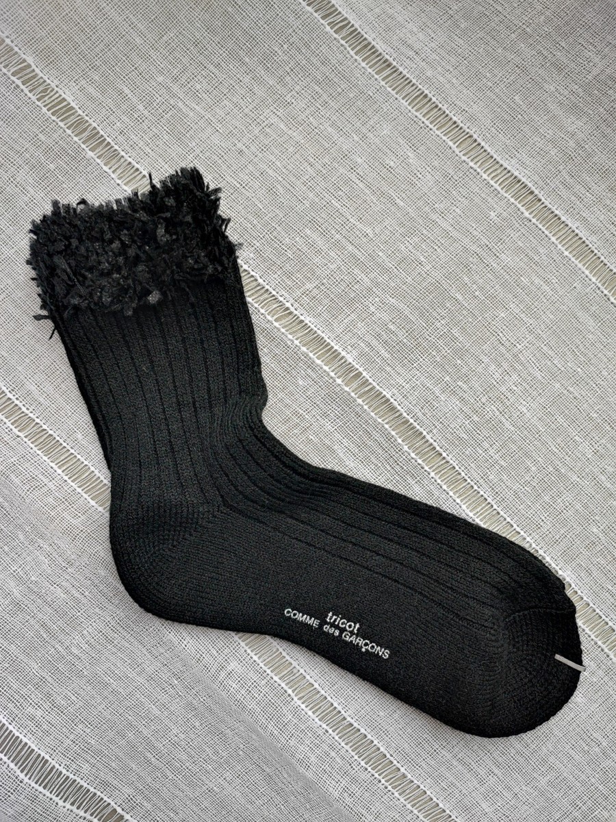 Tricot comme des garçons frill socks NWOT
