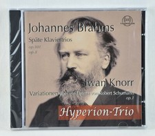 BRAHMS KNORR HYPERION-TRIO - Klaviertrios / Variationen - CD - Thorofon