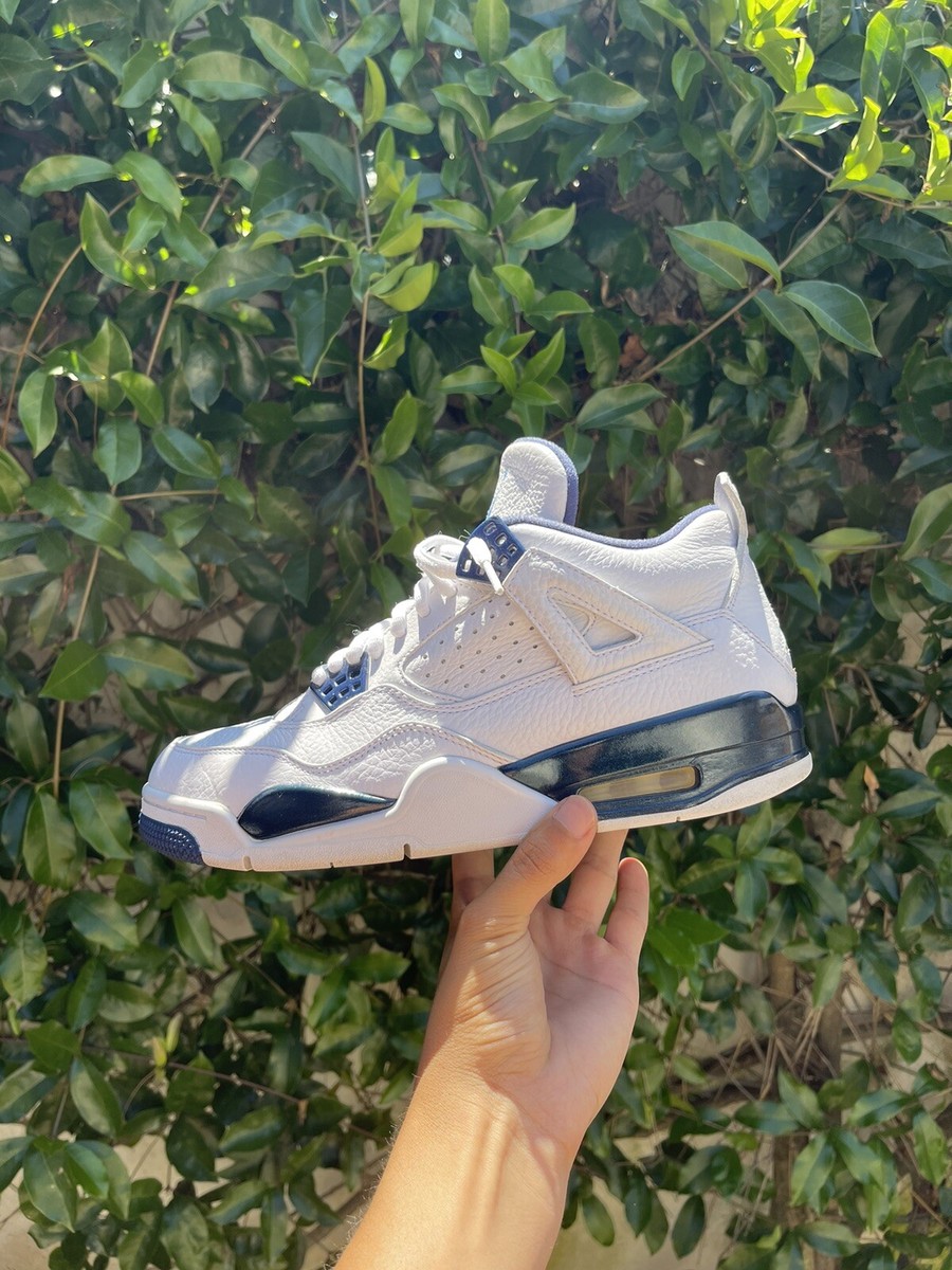 Nike Air Jordan 4 Retro LS Columbia (2015) Size 8.5 Jordan 4 Retro Columbia 2015 Size 8.5 Pre Owned with  main image 4