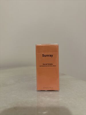 Women s H&M SUNRAY Perfume Spray Eau De Toilette 20ml/.7 oz New SEALED Box