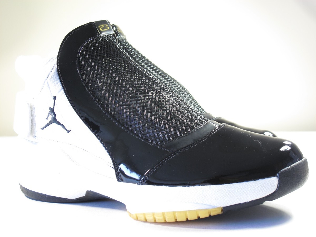 DS NIKE 2004 JORDAN XIX OG WEST 307546 002 BLACK 8 VINTAGE 1 3 5 6