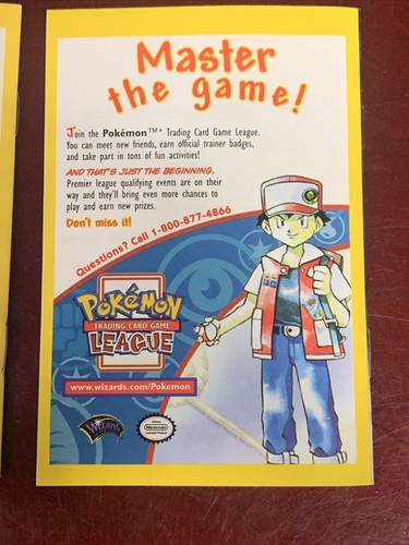 Pokemon Lot of 2 Advanced Rule Book Version 2 - Picture 4 of 6