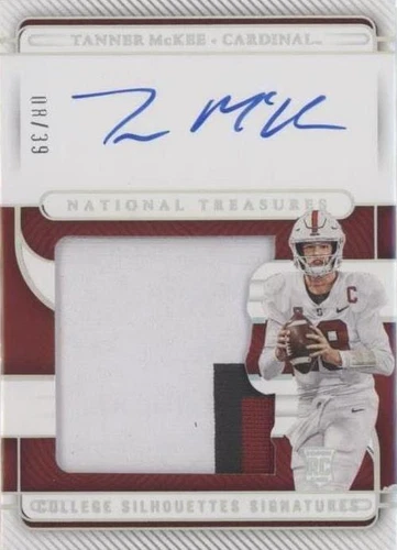 2023 Panini National Treasures Collegiate Tanner McKee #CSS-TM