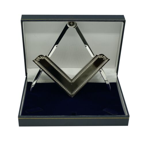 Freemasons Masonic Square and Compass Set gold or silver (full lodge size) - Picture 6 of 7