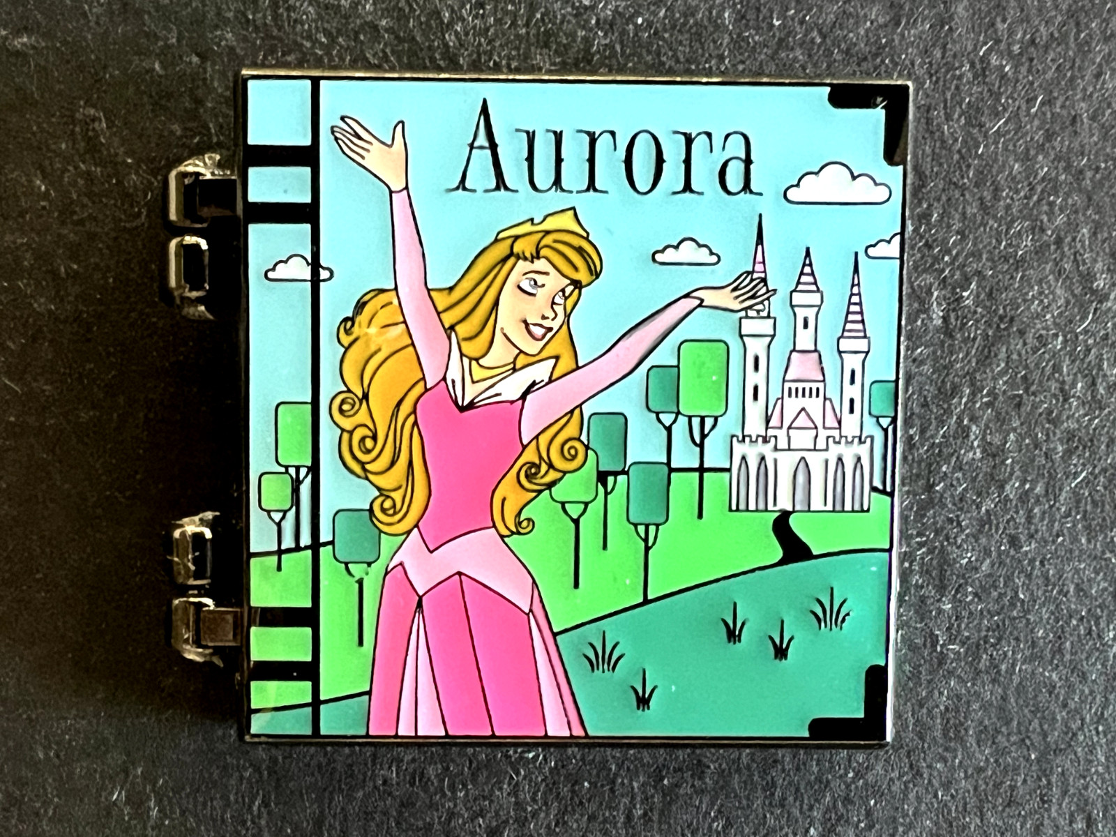 Aurora Princess Book Mystery Once Upon A Time Sleeping Beauty Disney Pin 167363