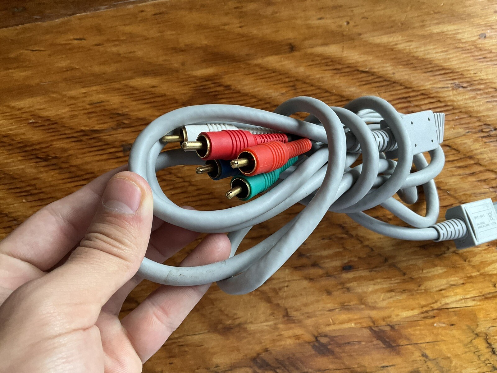 Genuine OEM Official Authentic Nintendo Wii Component HD AV Cable RVL