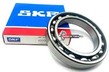 SKF 6020 C3 DEEP GROOVE BALL BEARING, OPEN TYPE, NO SEALS 100x150x24 mm