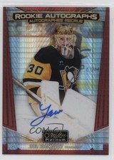 2024-25 O-Pee-Chee Platinum Rookie Red Prism 5/30 Joel Blomqvist #R-JB Auto 0rb9