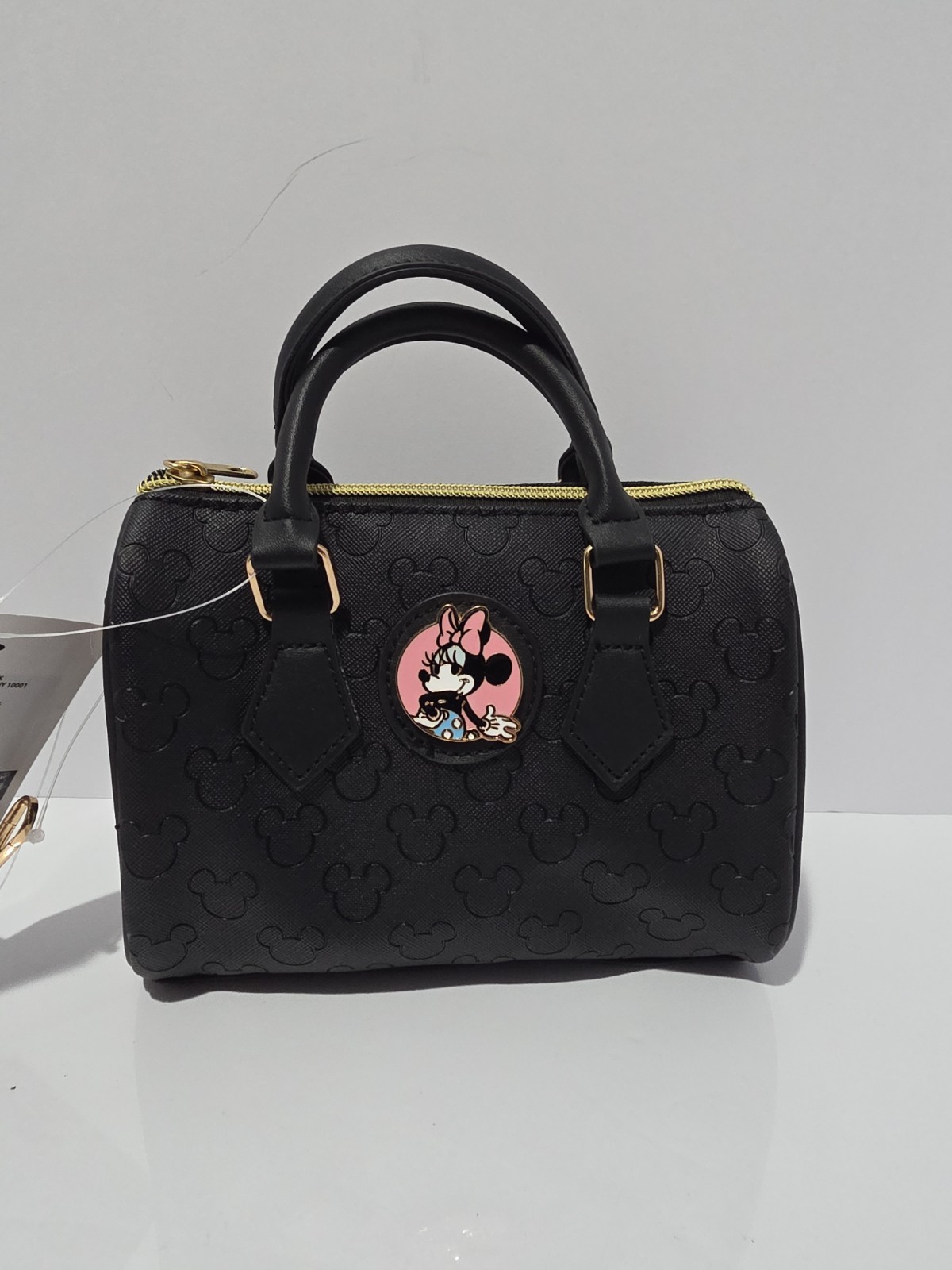 DISNEY Minnie Mouse Girl’s Mini Satchel Crossbody Bag  7” x 4.5” x 3” • Black