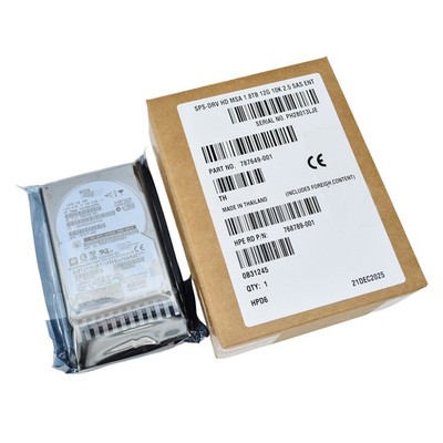 New J9F49A 787649-001 HPE MSA 1.8TB 2.5'' SAS 10K 12G SFF BC HDD Hard Drive US