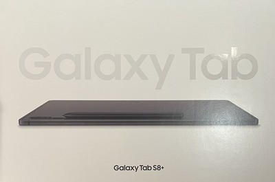 Samsung Galaxy Tab S8+ Wi-Fi 128 GB (Graphite) 12.4'' Display Neu (X800N )