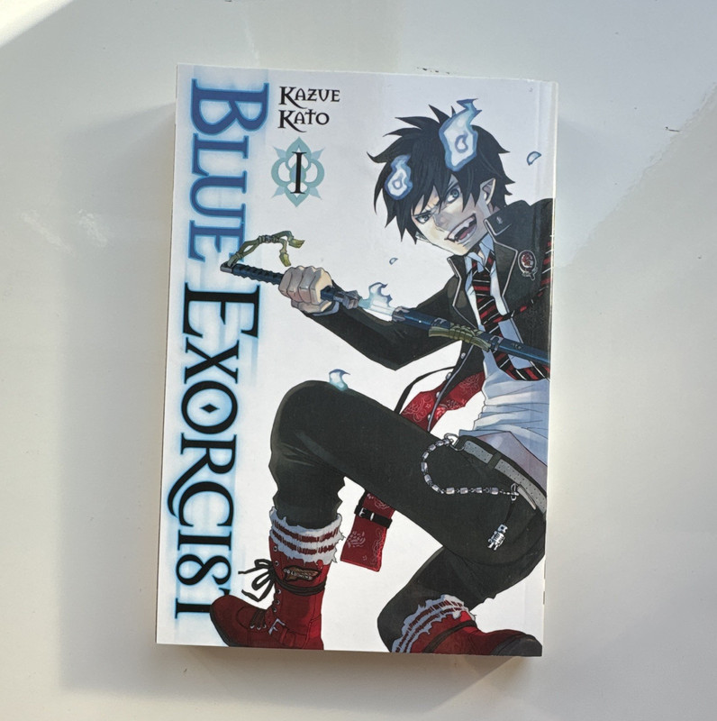 Blue Exorcist Vol 1 Graphic Novel Trade Paperback, Kazue Kato, VIZ English
