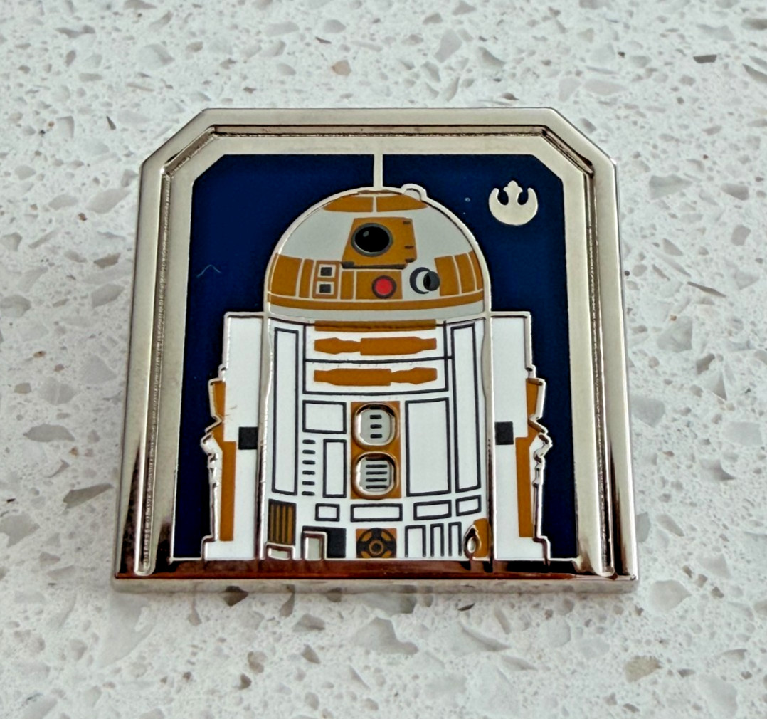 2024 WDW Hidden Mickey Star Wars R2 Astromech Droids R2-C4 Disney Pin