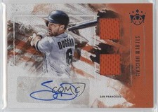 2019 Panini Diamond Kings DK Material Signatures Steven Duggar #DMS-SD Auto 4z8