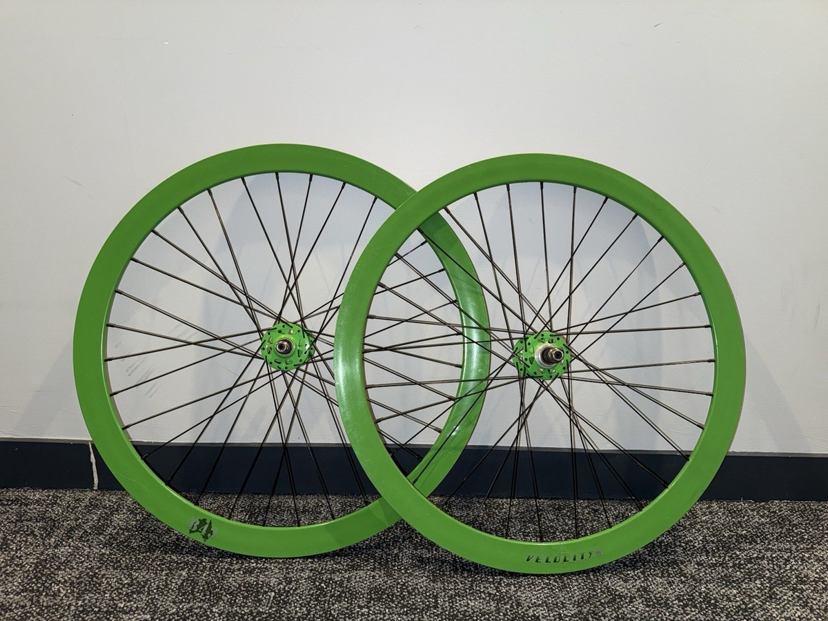 Velocity B43 Track Fixed Gear Wheelset 700c 43mm Fixed Gear Track