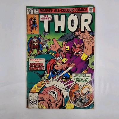 Mighty Thor Issue 295 Comic Book Marvel 1980 Ring of Power Quest 1