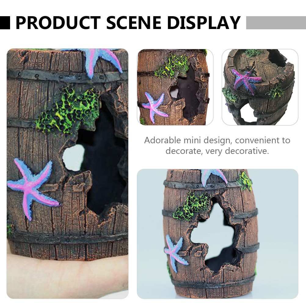 Botte decorativa per acquario foto 2