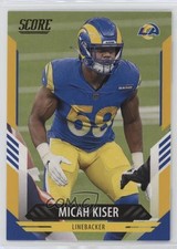 2021 Score Gold Micah Kiser #254 1i1z