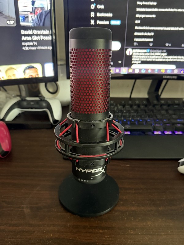 HyperX Quadcast USB Microphone (Perfect Working Condition)