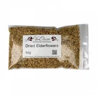 Dried Elderflowers Without Stems - 50g For Sparkling Wine Or Cordial