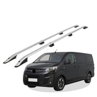 Dachreling Passend FüR Opel Zafira Life L2 Mittel (Mwb) Baujahr Ab 2019 Aluminiu