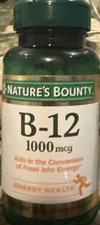 Nature  s Bounty B-12 1000mcg Vitamin Tablets - 200 Count