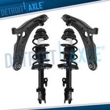 Front Lower Control Arms Ball Joints Struts Coil Spring for 2010 - 2013 Kia Soul