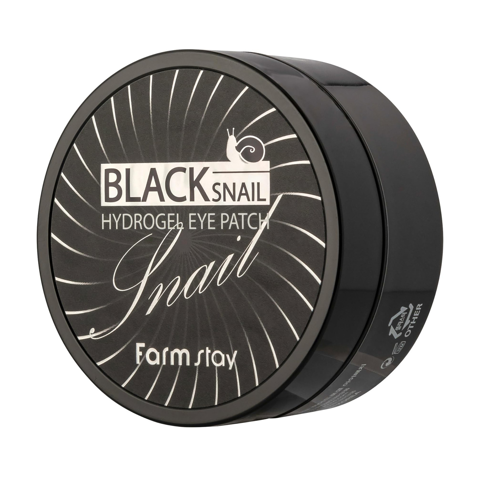 Black Snail Hydrogel Eye Patches for Wrinkles & Dark Circles