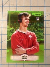 2025 Topps Stadium Club - Mick Abel #159 Lime Green Foil (RC)