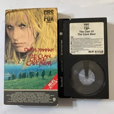 The Clan of the Cave Bear - Daryl Hannah  (1986, CBS/FOX) Betamax Beta Tape