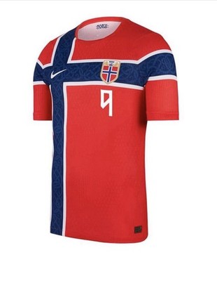 Norway Team Fan Jersey - Erling Haaland #9- Size Is M