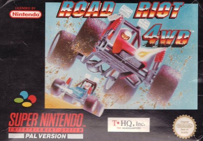 Road Riot 4WD (Nintendo SNES Spiel)