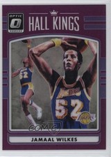 2016-17 Panini Donruss Optic Hall Kings Purple Prizm Jamaal Wilkes #8 HOF 12xq