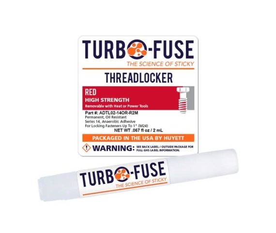 Threadlocker Turbo-Fuse 14 Oil Resistant Red 2mL (15 Pieces)