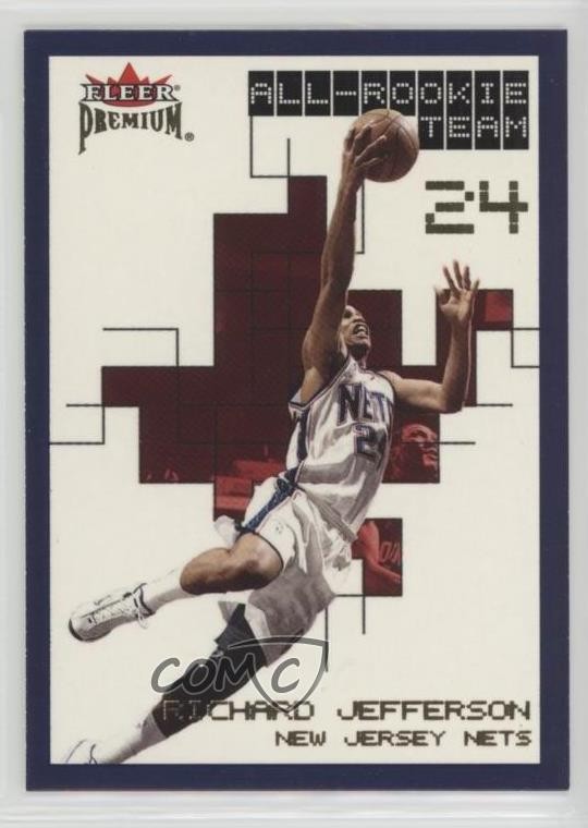 2002-03 Fleer Premium All-Rookie Team Richard Jefferson #22 5n1
