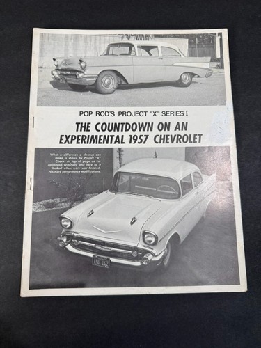 Pop Rod's Project "X" Series 1.....Publication on Experimental 1957 Chevrolet - Picture 1 of 7