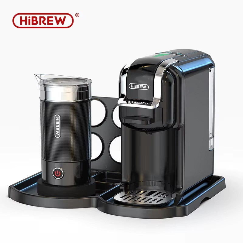 HiBREW H2B Multi Capsule Coffee Machine 5-in-1 7-Step Water Adjustment Cafeteria