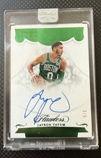 2017 Flawless Jayson Tatum RC  #RA-JT Emerald Auto SSP /5 Encased Rookie ☘️