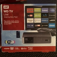 Western Digital WD TV Live Streaming Media Player C3H HDMI New in Box - Rare