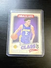 2017-18 Hoops #2 Lonzo Ball Class of 2017 Los Angeles Lakers ROOKIE