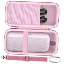 Hard Travel Case for Bose SoundLink Flex 2/1 Speaker, Petal Pink Pink Case