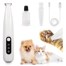 Pfotentrimmer Hund Tierpflege  USB LED-Leise 18mm