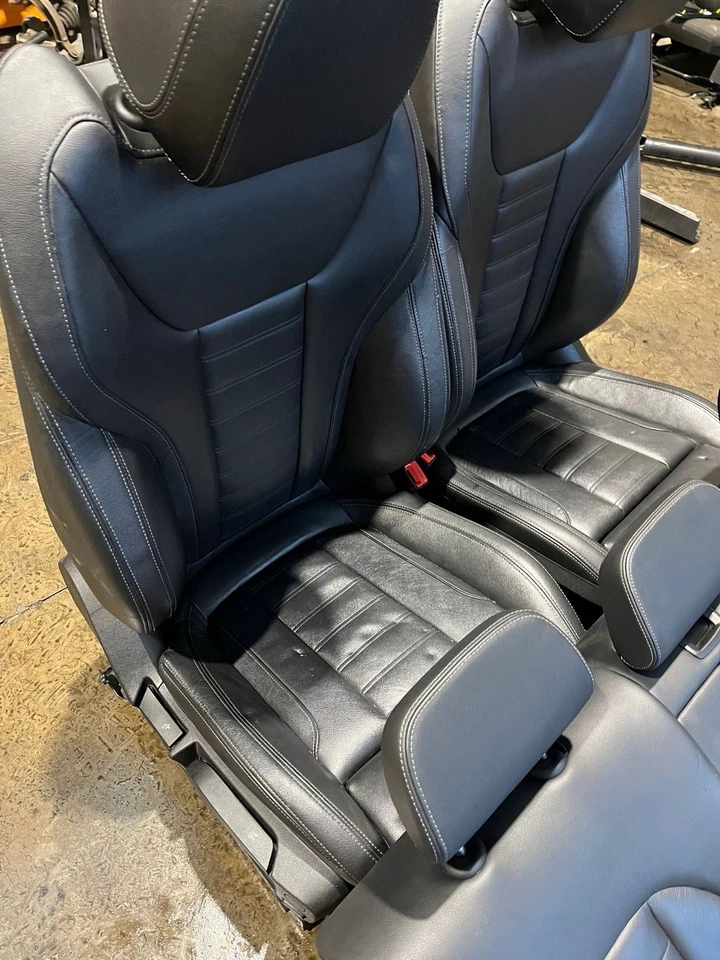 2019-ON BMW 3 SERIES G20 SALOON FULL INTERIOR SEATS MINT CONDITION BLACK LEATHER - Image 2 of 3