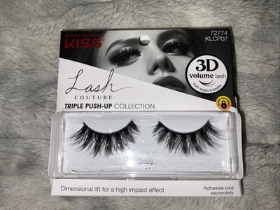 KISS Triple Push-Up Lash Couture False Eyelashes Teddy 1 Pair 72774/KLCP07