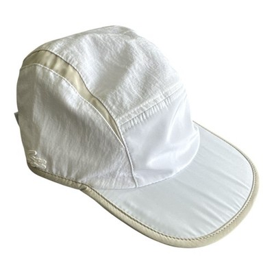 Lacoste Baseball Cap Weiß Unisex Jockey Kontrast Beige Kappe One Size