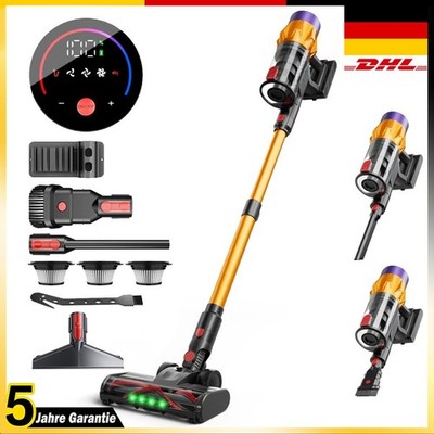6-in-1 550W, Akku Staubsauger Hoover Upright Kabelloser Handstaubsauger 35000Pa