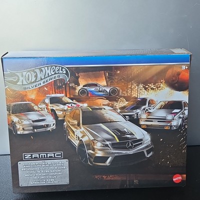 2025 Hot Wheels - Silver Series Legends Tour - ZAMAC - 6 Car Box Set