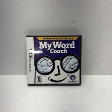 Nintendo DS - My Word Coach - Complete in Box w/ Manual (Nintendo DS, 2007)
