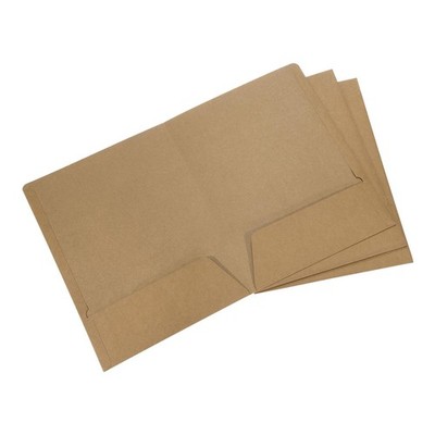 3pcs File Folders A4 Document Organizer Holder Filing Envelopes Jacket Brown